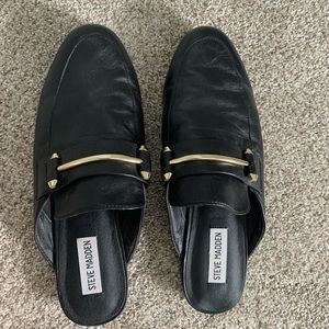 Steve Madden mules.